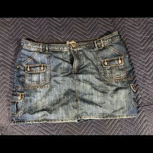 Faded Glory Jean Skort